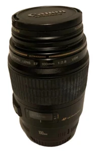 Cannon Ultrasonic Macro Lens EF 100mm - Picture 1 of 3