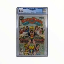 Wonder Woman 1 CGC 8.5 1987 1st Modern Olympian God's by DC Comics Key