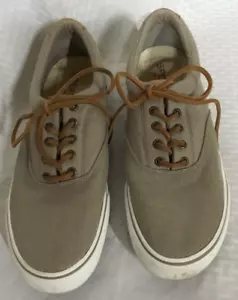 Sperry Men’s Taupe/Brown Striper II Shoes Sneakers 11.5 - Picture 1 of 10