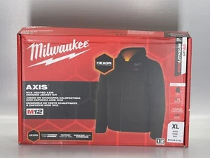 Milwaukee M102B-21XL Axis M12 Heated Axis Hooded Jacket Kit | XL - Picture 1 of 2