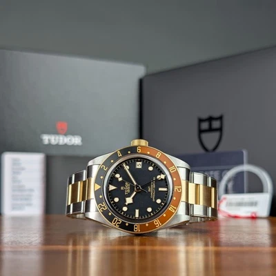 Steel & Gold Tudor Black Bay GMT S&G 79833MN - Image 1 of 4