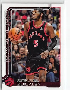2025-26 Topps #32 Immanuel Quickley - Picture 1 of 2