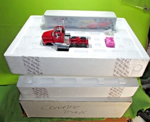 Franklin Mint Corvette Tractor Trailer B11XR25 Big Rig Semi Truck Model 1:43 USA - Picture 1 of 24