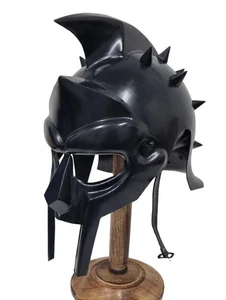 Gladiator Helmet (Maximus Decimus Meridius) Wearable Halloween Role-play Cosplay - Picture 1 of 8