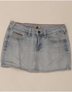 TOMMY HILFIGER Womens Denim Skirt W28 Medium Blue AY08 - Picture 1 of 3