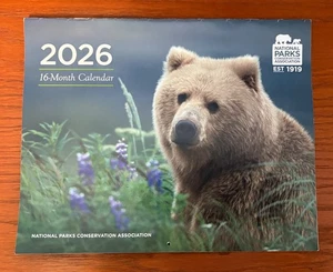 National Parks Conservation Association 16 Month 2026 Calendar - NEW - Picture 1 of 3