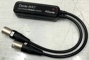 Audinate Dante AVIO 2-Channel Analog Output Adapter - ADP-DAO-AU-0X2 - Picture 1 of 7