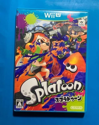 Nintendo Wii U Japanese Game - Splatoon - Disc and Case - Image 1 of 3