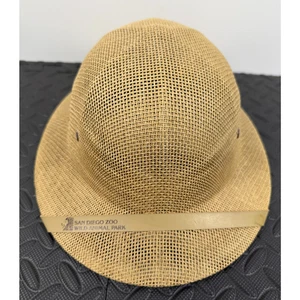 San Diego Zoo Wild Animal Park Safari Beige Hat- Sun Fari Brand Made in USA - Picture 1 of 7