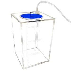 Dosierbehälter Dosierpumpe Reservoir mit Dosierpumpenschlauch Schlauch 1500ml (Bl... - Bild 1 von 5