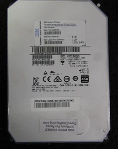 IBM HGST 00WK785 8TB SAS 7.2K 3.5" HDD HUH728080AL4200 - Afbeelding 1 van 2