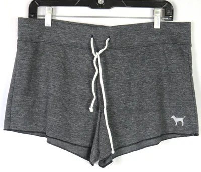 Victoria's Secret ROSA Vintage Y2K Gris Micro Mini Pantalones Cortos para Mujer Medianos Foto 1 de 4