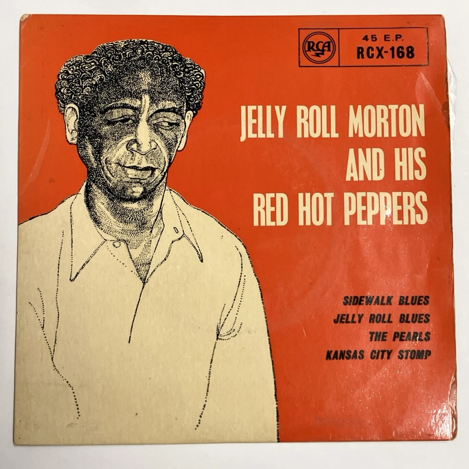 Jelly Roll Morton And His Red Hot Peppers - RCA 7" Vinyl EP 1961 UK Jazz — 第 1/4 张图片