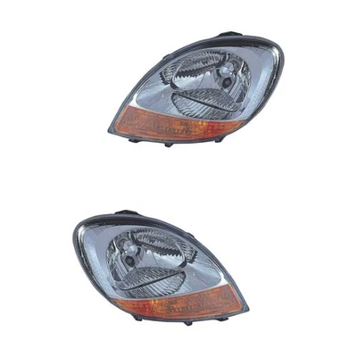 Scheinwerfer Set links & rechts Halogen H4 glasklar für Renault Kangoo Express - Bild 1 von 3