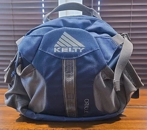 KELTY Oriole Half  Back/Lumbar Pack Shoulder Pak Waist/Fanny Pack Indigo Gray - Picture 1 of 9