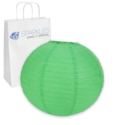 75 piezas Linterna de Papel China 6" pulgadas - Verde - Boda Fiesta Evento Decoración iv Foto 1 de 4