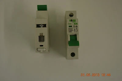 Nano electric single and double pole MCB's Type B 6A,10A,16A,20A,32A. MCB,FUSE.