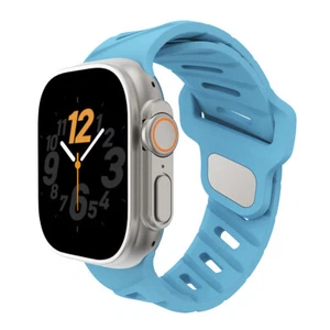 Silikonowy pasek do Apple Watch Ultra 10 9 8 7 SE 6 5 4 3 2 1 iWatch pasek sportowy - Zdjęcie 1 z 35