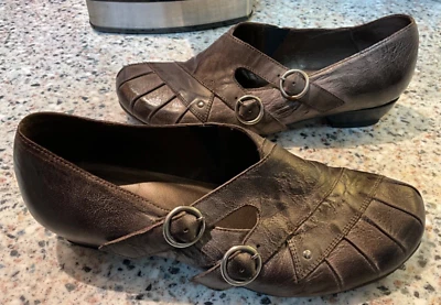 ZAPATOS CÓMODOS FIDJI MUJER PLANOS MARRÓN TALLA 37/6.5-7 SIN CORDONES Foto 1 de 4