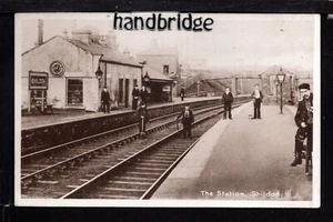Shildon - La estación de tren - postal impresa - Imagen 1 de 1