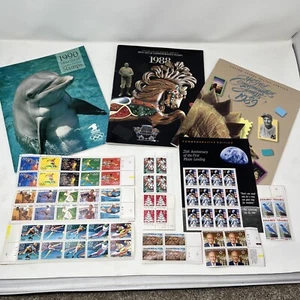 Lot USPS Briefmarken 1987 bis 1994 verschiedene Stückelungen alle ohne Scharnier - Bild 1 von 15