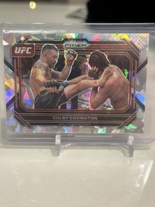 2023 Panini Prizm UFC Colby Covington Cracked Ice Prizm ⭐️⭐️