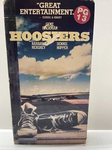 HOOSIERS VHS TAPE ORIGINAL RELEASE HEMDALE HBO VIDEO 1986 ACCEPTABLE HACKMAN - Picture 1 of 3