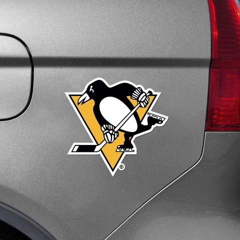 NHL - Pittsburgh Penguins Large Team Logo Magnet 10" (8.7329"x8.3078") Cover