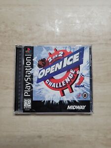 NHL Open Ice PS1 PlayStation 1 Case And Manual Only NO GAME 