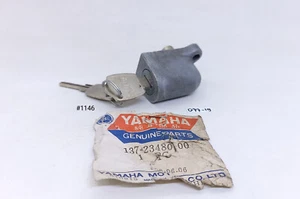 YAMAHA YL2 YB100 L2C YA6 L5T GS6 RS100 HS1 STEERING LOCK NOS 137-23480-00 - Picture 1 of 4