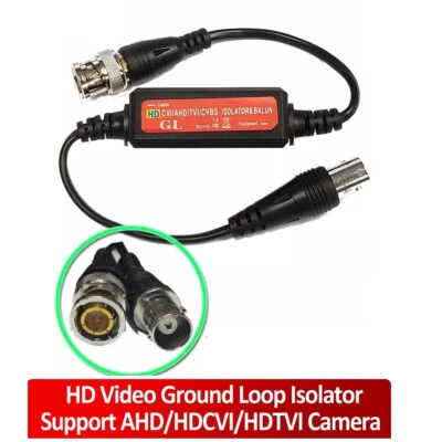 DSC-GL001 CCTV Video Ground Loop Isolator, Coaxial Cable, BNC - Image 1 of 4