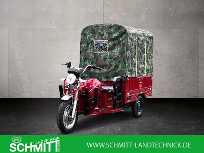 Neu , der MEGA Elektro Lastendreirad 39  km /h  2000 W MOTOR als Cabrio - Bild 1 von 4