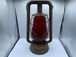 Vintage Dietz Lantern HY-LO With Red Globe New York Untested AS IS READ. - Picture 1 of 6