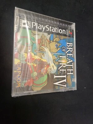 Breath of Fire IV Sony PlayStation  PS1 BRAND NEW FACTORY SEALED Capcom - Image 1 of 4