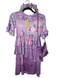 Encanto Isabela Costume Girls Size 8 NWT - Picture 1 of 3