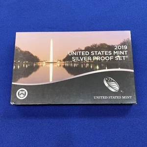 2019 Silver Proof Set with Reverse Proof Penny - Picture 1 of 7