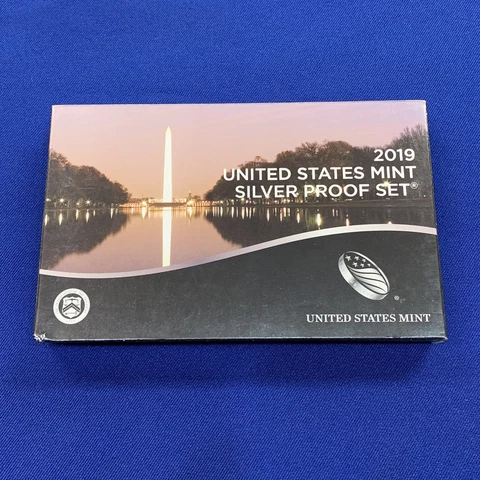 2019 Silver Proof Set with Reverse Proof Penny Cover