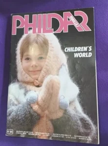 Phildar Mailles Book #101 Children's World ~ Comfort For Cool Days HTF  - Picture 1 of 11