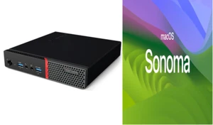 Hackintosh Lenovo M910q i5 7500T,8GB RAMm.2 SSD,MacOs SONOMA,Sequoia - Bild 1 von 2