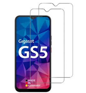 2x Safety Glass Screen Protector Premium 9H Real Glass for Gigaset GS5 - Zdjęcie 1 z 6