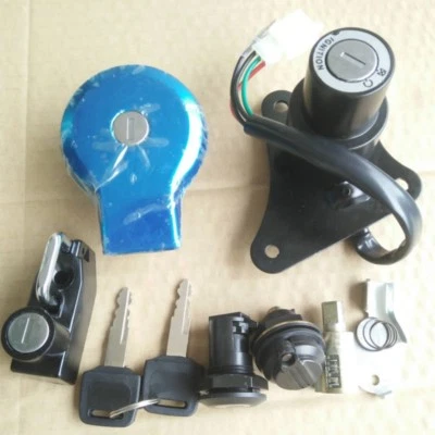 Ignition Switch Gas Cap Helmet Seat Lock Key For Yamaha Virago XV125 XV250 88-13 - Изображение 1 из 4