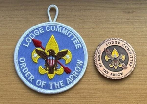 MONETA SFIDA Plus PATCH Ordine Freccia Boy Scout Leader Regalo COMITATO LODGE - Foto 1 di 3