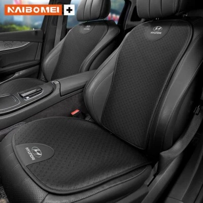 For Hyundai i10, i20, i30, i40, Ioniq, ix20, ix35, ix55 Leather car Seat Cover - Image 1 of 4
