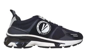 Versace Couture Hombre Zapatillas Nabas Inferior 75YA3S01 Negro - Imagen 1 de 7