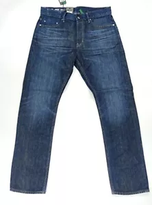 Vaqueros para hombre G-Star Raw Triple A Regular Straight Fit azul oscuro usados en pacific - Imagen 1 de 7