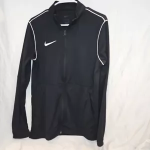 Nike Dry Park 20 Full-Zip Soccer Practice Game Track Jacket Men's M Black - Picture 1 of 4
