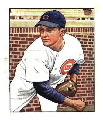 1950 BOWMAN Baseball Doyle Lade #196b - Image 1 of 2