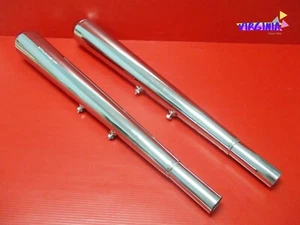 Fit HONDA CB175 CB175K3 K4 K5 K6 K7 EXHAUST MUFFLER 1PAIR (PT STYLE) **VI363** - Picture 1 of 5
