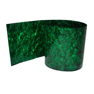 Hoja decorativa de instrumento musical verde diamante envoltura de batería 18""x62" 0,5 mm - Imagen 1 de 6