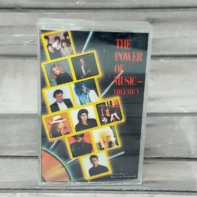 Power of Music Volume V Cassette Tape Sony Promo Michael Jackson Mariah Carey - Image 1 of 4